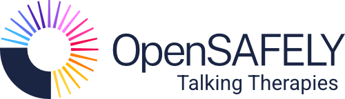 OpenSAFELY Talking Therapies logo